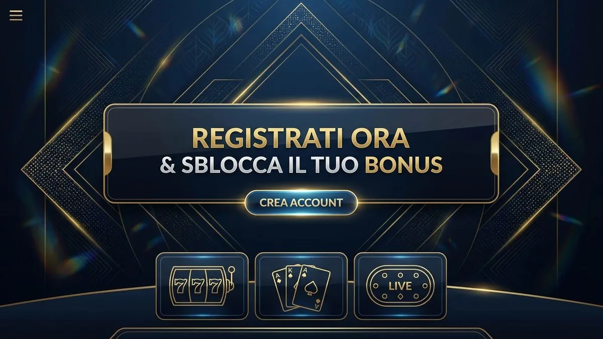 Registrazione con bonus